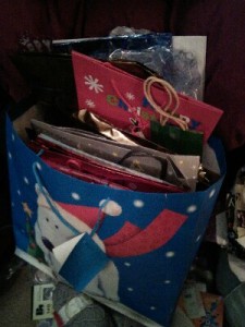 Christmas gift bags