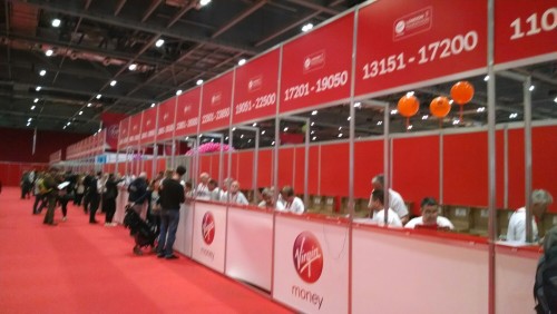VLM marathon number collection