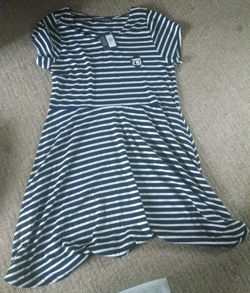 Stripy dress from Primark