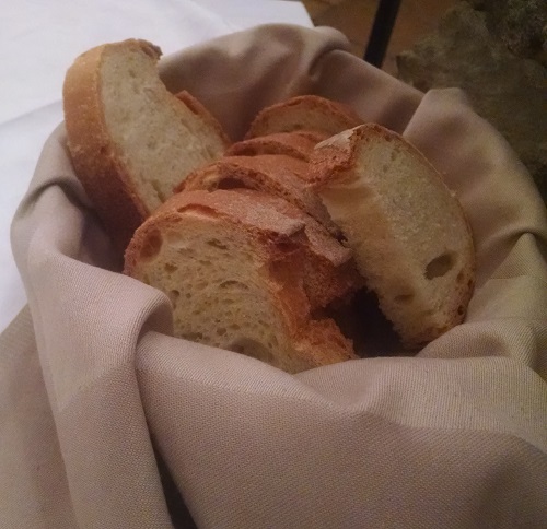 Bread basket in Italy