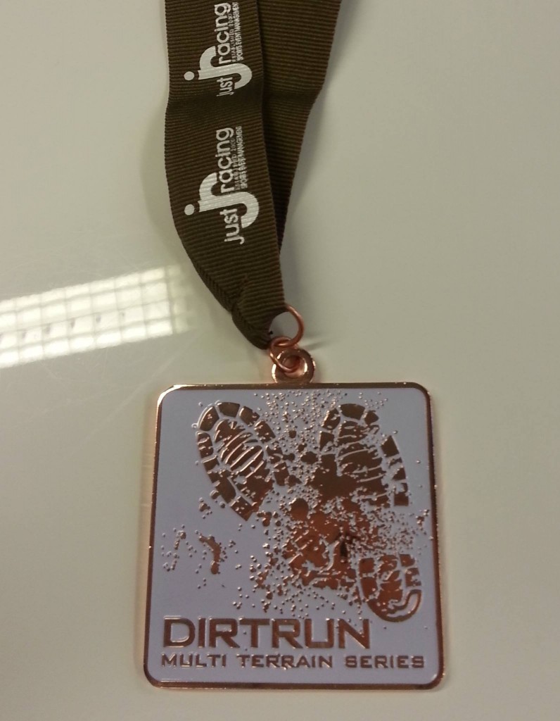 Wellingborough Multi-terrain dirt run medal