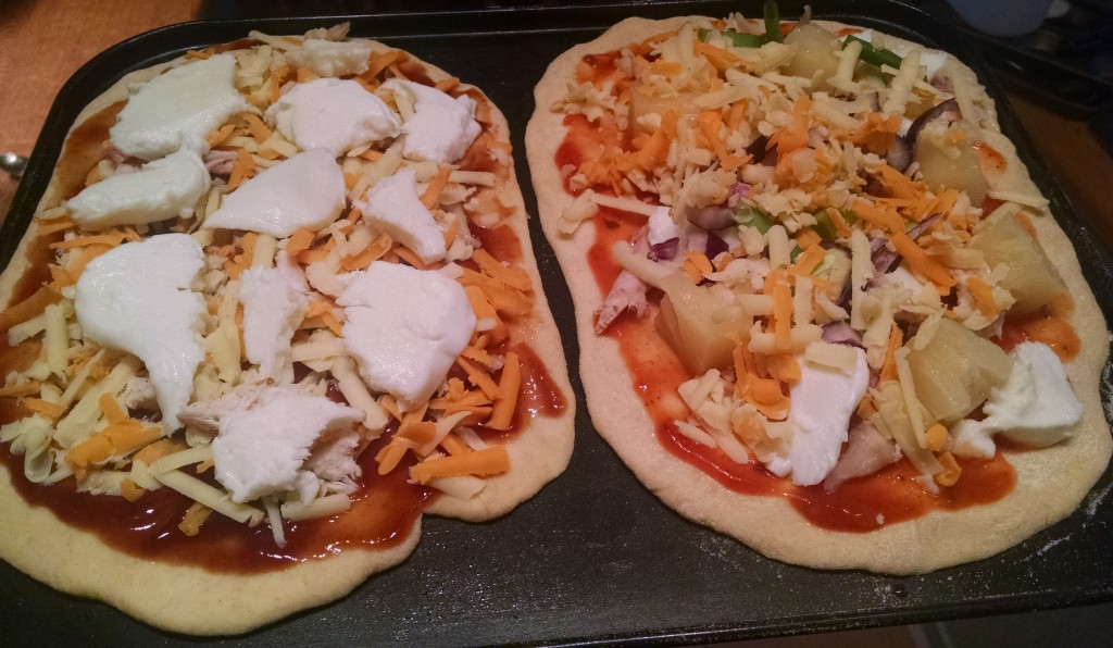 Make your own pizza