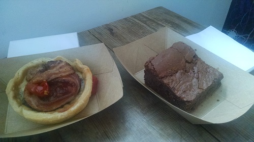 Magee Stree Bakery - Northampton. Brownie and breakfast pastry