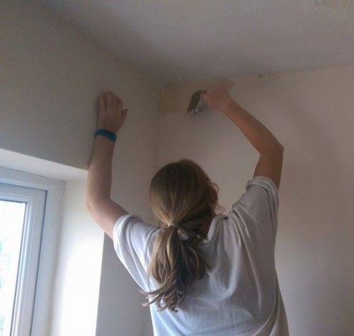 Painting the office