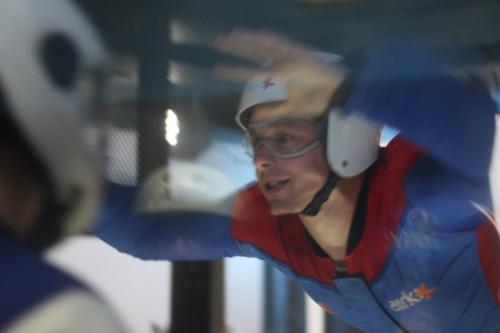 Indoor skydiving at AirKix in Milton Keynes