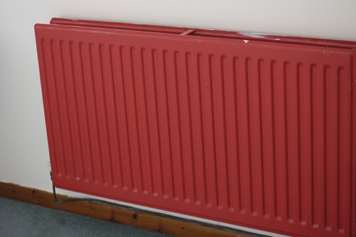 Red radiator