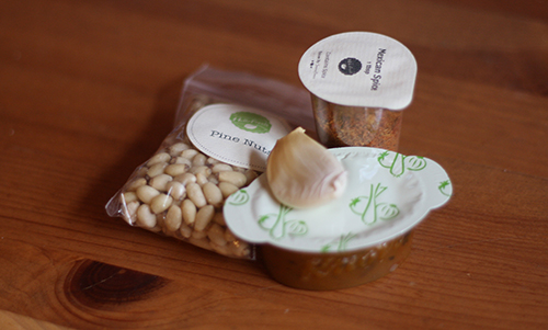 Hello Fresh box items