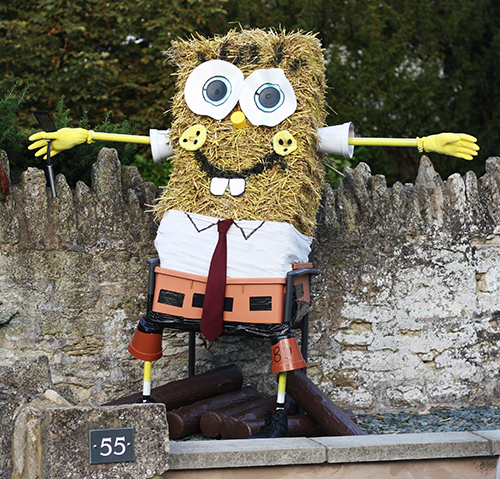 Scarecrow festival in Stanwick