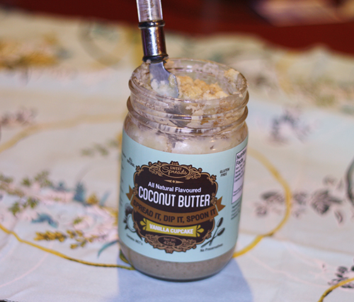 Sweet Spreads Coconut Butter Vanilla Cupcake