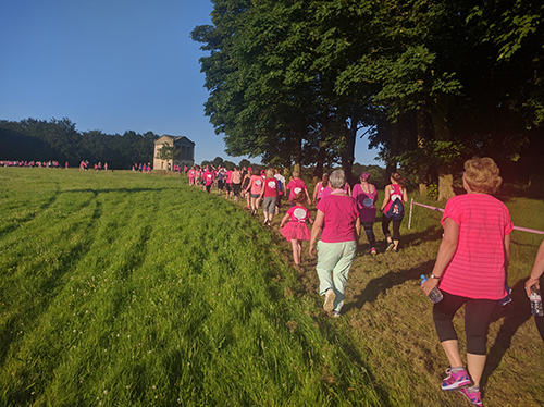 Houghton Hall Race4Life 2016 with Mum