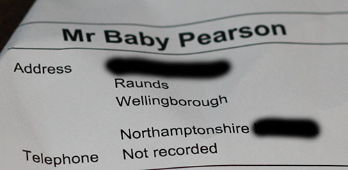 Mr Baby Pearson
