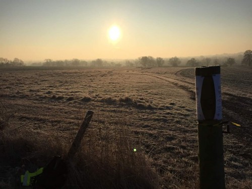 Sharnbrook cross-country trail