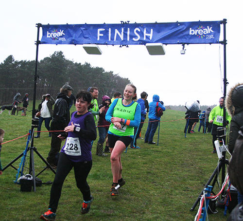 Hunny Bell XC finish