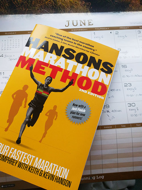 Hansons Marathon Method book