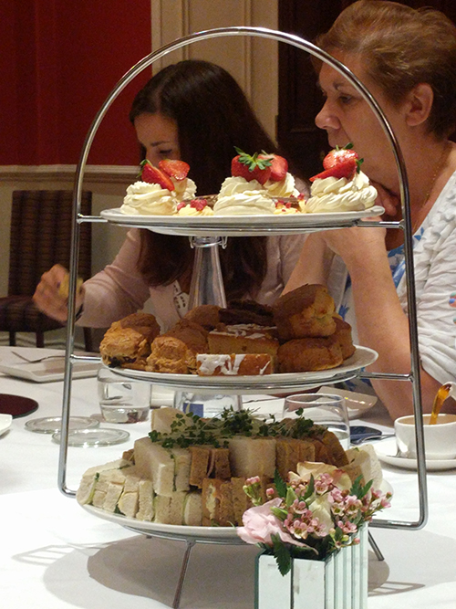 Afternoon tea for Steph's hen do