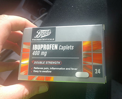 Double strength Ibuprofen