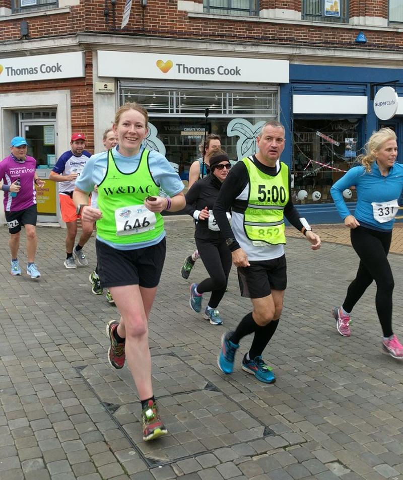 Chelmsford marathon mile 3