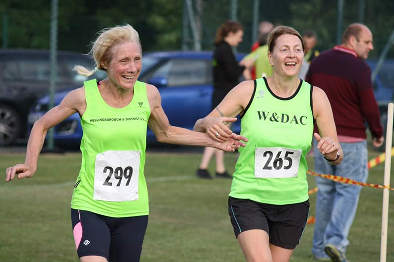 Sally and Jo at Colworth 5m