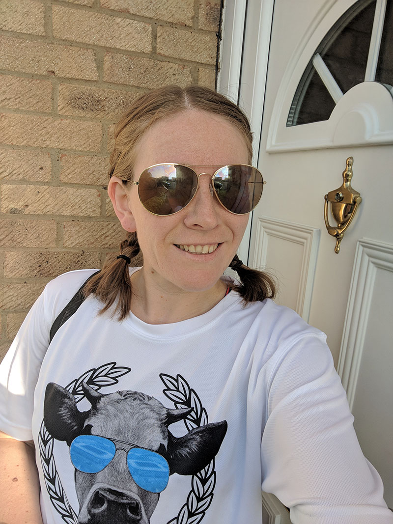 Heading out to Milton Keynes Marathon