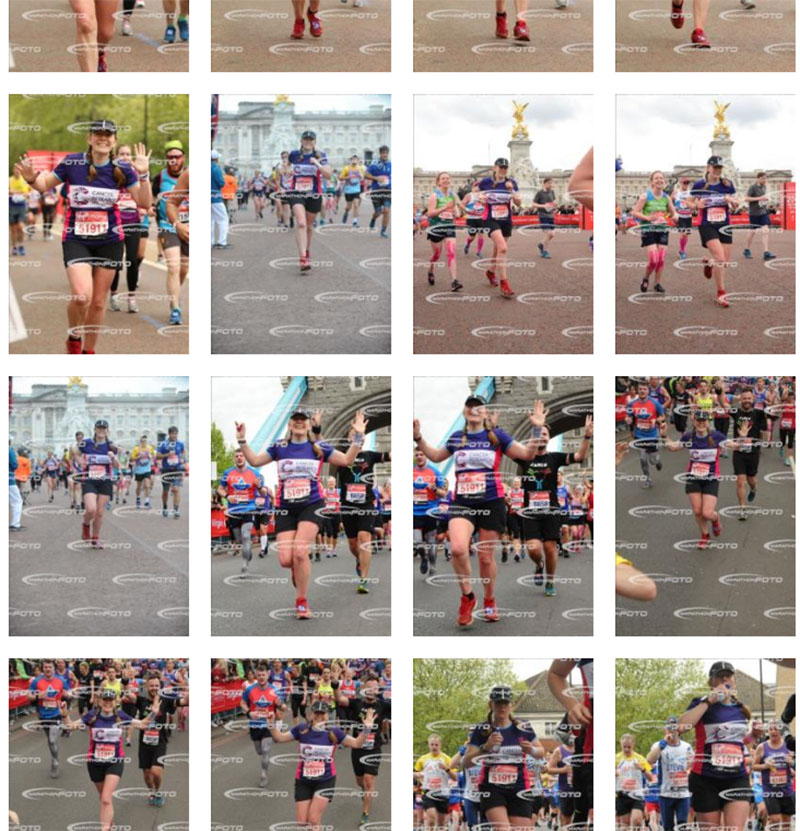 London Marathon official pictures